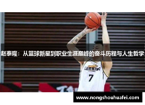 赵泰隆:从篮球新星到职业生涯巅峰的奋斗历程与人生哲学